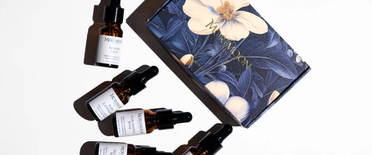 Morimoon essential oils and diffuser set, beginner-friendly guide to daily aromatherapy rituals.
