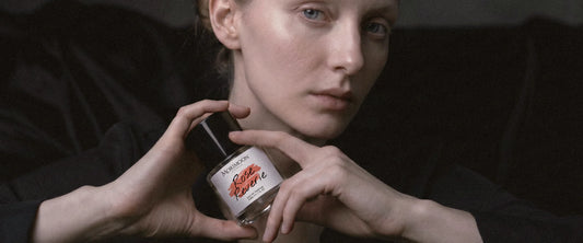 Rose Reverie 50ml Eau de Parfum by Morimoon, a modern dark rose perfume in Australia