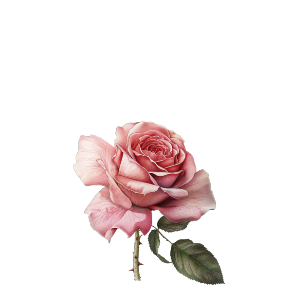 Midnight Orchard Fragrance Oil rose note floral sketch